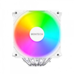&Otilde;hkjahuti protsessorile Montech NX600 ARGB(W), 132 mm x 160 mm