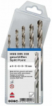 Metallist puurikomplekt Keil, metall, hss, silindriline, 4 - 10 mm x 13.3 cm