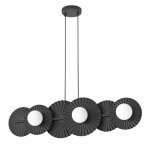 Valgusti lagi Emibig Umbra, G9, 6 x 8 W, valge v./must v.