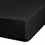 Voodilina Premium, must v., 120 x 200 cm, kummiga