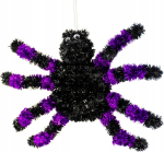 Dekoratiiv&auml;mblik lastele, &auml;mblik Verk Halloween, must v./violetne v., 34 cm x 27 cm x 4 cm