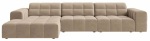 Nurgadiivan Cosmopolitan Design Chicago Venus 2928, beige melange v., vasak, 167 x 294 cm x 78 cm