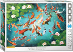 Pusle Eurographics Guido Borelli Koi Fish, 67.6 cm x 48.9 cm, 1000 tk, mitmev&auml;rviline