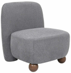 Tugitool Homla Norello 245133, tumehall v., 77 cm x 66 cm x 77 cm