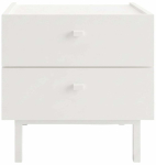 &Ouml;&ouml;kapp Kalune Design Luke LK1-W, valge v., 47 cm x 47.9 cm x 36.8 cm