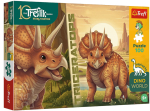 Pusle Trefl Triceratops, 41 cm x 27 cm, 100 tk