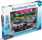 Pusle Ravensburger Police On Patrol, 49 cm x 36 cm, 150 tk