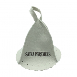 Saunam&uuml;ts Flammifera, vill, 24 x 24 cm, valge