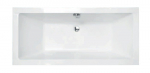 Vann, teisaldatav Besco Vera, 170 cm x 75 cm x 62 cm, ristk&uuml;lik, valge v.
