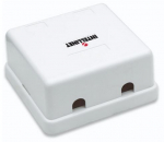 V&otilde;rgutoodete lisad Intellinet Surface Mount Box For Keystone Module 2-Outlet, valge v.