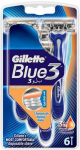Raseerija Gillette Blue3 Blue3, 6 tk