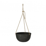 Rippuv lillepott Domoletti D-12BD25, spw, &Oslash; 25 cm, hall v.