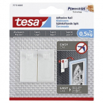 Konksud raami riputamiseks Tesa Powerstrips, l&auml;bipaistev