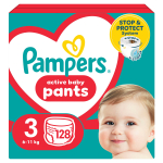 P&uuml;ksm&auml;hkmed Pampers Pants, 3 suurus, 6 - 11 kg, 128 tk