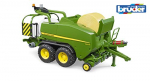 M&auml;ngukombaini tarvikud Bruder Brother John Deere Round Bale Press Wraps 02032, roheline v.