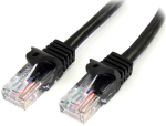 Kaabel StarTech Cat5e 45PAT5MBK RJ-45, RJ-45, 5 m, must v.