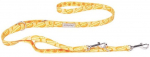 Koera rihm Amiplay Be Happy 7in1 Banana, kollane, L, 1-2 m x 25 mm