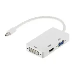 Adapter Extra Digital CA910946 CA910946 Mini DisplayPort, HDMI / DVI / VGA, 0.2 m, valge v.