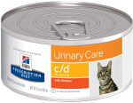 Kassi m&auml;rgtoit Hill's c/d Multicare Urinary Care, kanaliha, 0.156 kg