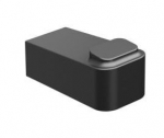 Konks Ravak TD 110.20, 60 mm x 25 mm x 36 mm, must v.