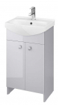 Vannitoakapp valamuga Cersanit Rubid A23, hall v., 38.5 cm x 57 cm x 84.2 cm