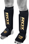 S&auml;&auml;re- ja tallakaitse RDX Shin Instep Guards HYP-SIB-L, kuldne/must, L