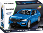 Konstruktor Cobi Skoda Octavia RS 24342, 2622 tk, sinine v.