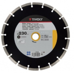 Teemantketas Tivoly, 125 mm x 22.2 mm x 5 mm