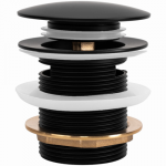 Vannikork Rea Klik Klak, messing/kork, 6 cm, &Oslash; 45 mm