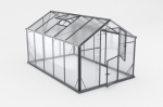 Kasvuhoone Gampre Sanus Hybrid L-8, karastatud klaas, 3.60 x 2.20 m, 6 mm