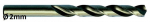 Metallist puur Exact DIN338, metall, hsse-co5, 2 mm