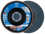 Kroonlehine lihvimisketas Pferd Polifan Power Steelox PFF, 125 mm x 22.23 mm