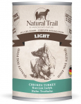 M&auml;rg koeratoit Natural Trail Light Chicken Turkey, kanaliha, 2.4 kg