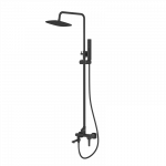 Du&scaron;ikomplekt koos segistiga Invena Glamour AU-05-B04-V, must