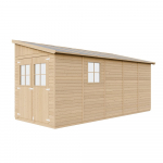 Aiakuur, p&otilde;randaga Timbela M341+M341G, 513 cm x 216 cm x 249 cm, pruunikas v.