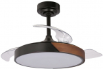 Laeventilaator koos lambiga CristalRecord Taoro Mini CCT, 46 W, 1 tk