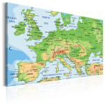 Reproduktsioon Artgeist Map of Europe, k-c-0025-b-a, 30 cm x 20 cm