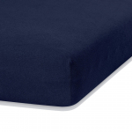 Voodilina Restilo Ruby, tumesinine, 220/240 x 220 cm, kummiga