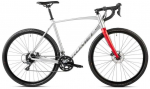 Jalgratas gravel Romet Aspre 1, 28 ", 21" raam, h&otilde;be/punane