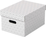 S&auml;ilituskarbi komplekt, esemete hoidmiseks Esselte, valge v., 36.5 x 26.5 x 20.5 cm