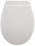 WC-poti prill-laud kaanega Sepio 100, valge, 46.5 cm x 36.2 cm