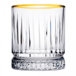 Klaaside komplekt Pasabahce Elysia Gold, klaas, 0.210 l, 4 tk