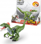M&auml;ngukujuke, dinosaurus Zuru Robo Alive Dino Action Raptor 7172, valge v.
