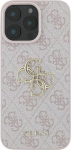 Telefoni &uuml;mbris Guess 4G Big Logo, Apple iPhone 16 Pro, roosa v.