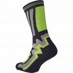 Sokid meeste Cerva Knoxfield Long, must/kollane, 45-46 suurus
