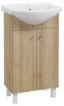 Vannitoakapp valamuga Deftrans Luka Torrent 50, tamm v., 40 cm x 50 cm x 84 cm