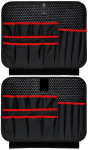 T&ouml;&ouml;riistakasti vooder Knipex 00 21 99 V18, 45 cm x 35 cm x 3 cm, must/punane