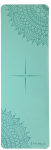 Fitness- ja joogamatt HMS YM10, kuldne v., 182 cm x 61 cm x 0.8 cm