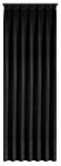 &Ouml;&ouml;kardin Melanie ZXX-03, must v., 80 cm x 270 cm
