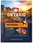 Kuiv koeratoit Ontario Lamb, lambaliha, 2.25 kg